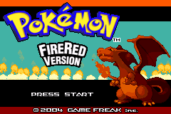 Pokemon - FireRed 251 (Hack) — Title screen
